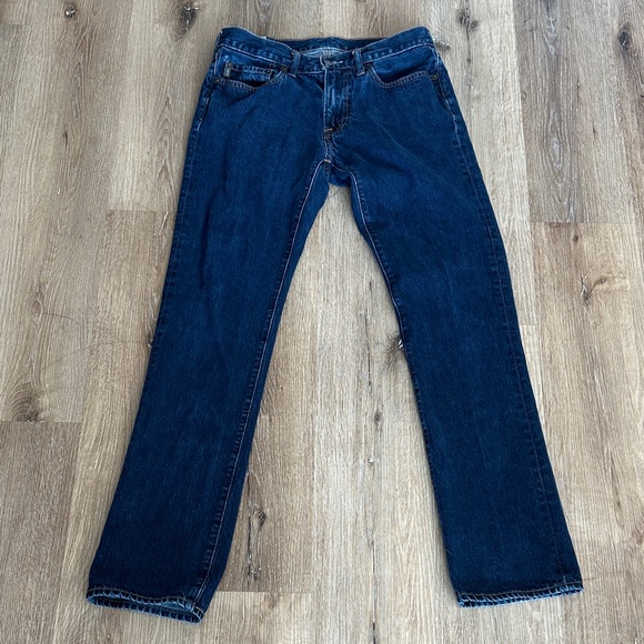 Abercrombie & Fitch Dark Blue Denim Jeans - Picture 1 of 3